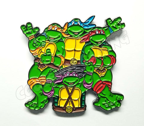 Teenage Mutant Ninja Turtles Pin Badge