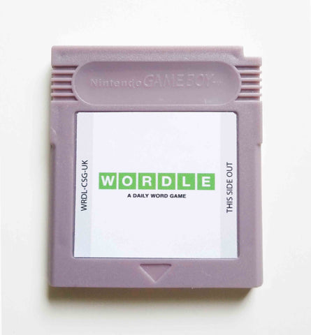 Wordle for Game Boy