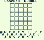 Wordle for Game Boy