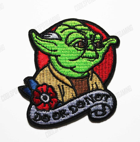 Star Wars Yoda "Do or Do Not" Embroidered Patch