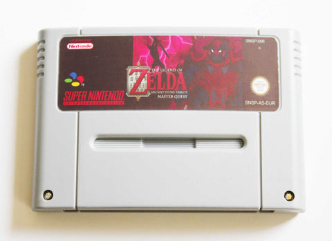 The Legend of Zelda: Ancient Stone Tablets (4 in 1 Master Quest) for SNES - English