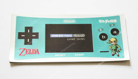Custom Game Boy Micro Faceplate Skin - The Legend of Zelda – Cool Spot ...
