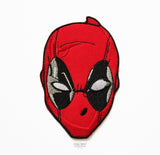 Deadpool Mask Embroidery Iron on/Sew on Patch (6cm x 9cm)-Embroidery Patch-Cool Spot's Gaming Emporium-Cool Spot Gaming