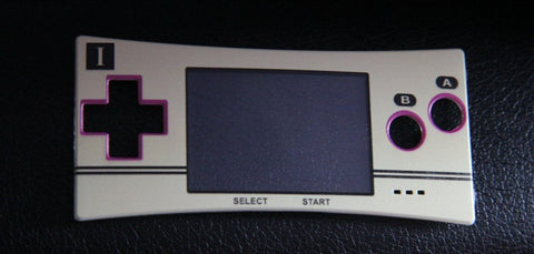 Gameboy Micro Faceplate - Famicom Custom Inspired Theme