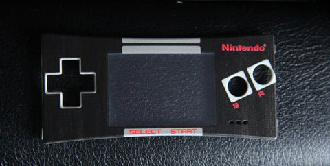 Gameboy Micro Faceplate - NES Custom Inspired Theme