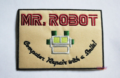 Mr. Robot Embroidered Patch-Embroidery Patch-Cool Spot's Gaming Emporium-Cool Spot Gaming