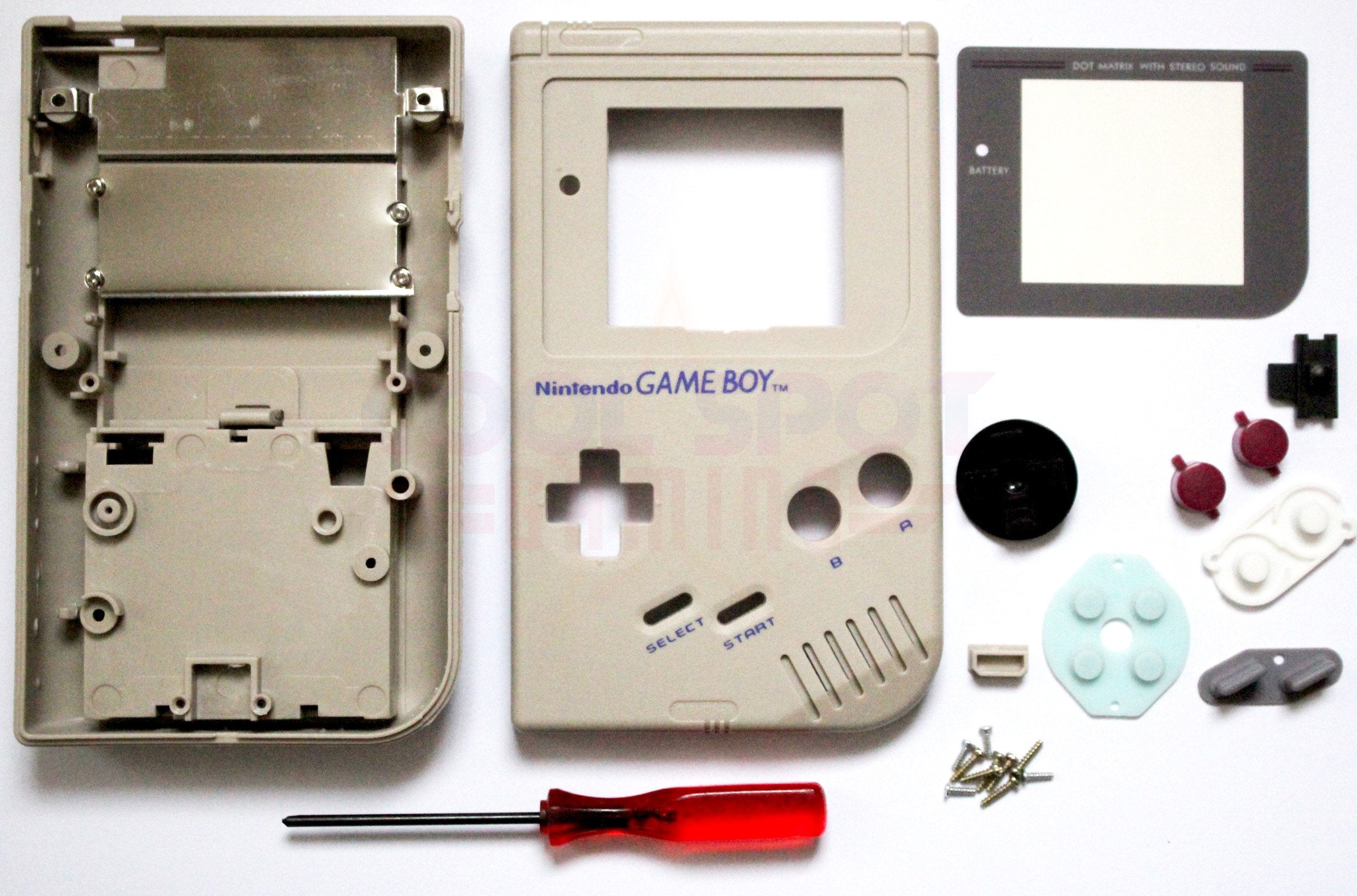 Original DMG Game Boy Replacement Housing Shell Kit – Cool Spot Gaming