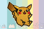 Pikachu Embroidery Patch (6cm x 8cm)-Cool Spot's Gaming Emporium-Cool Spot Gaming