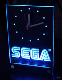 Sega 3D Engraved LED Desk Clock