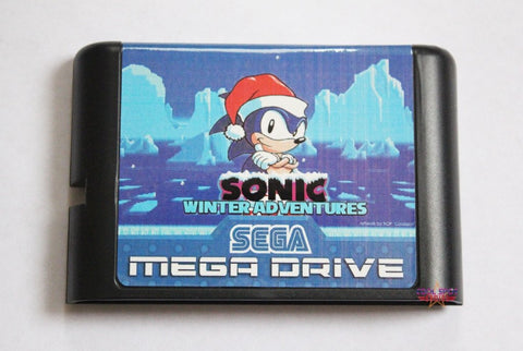 Sonic Winter Adventures - Mega Drive/Genesis Game