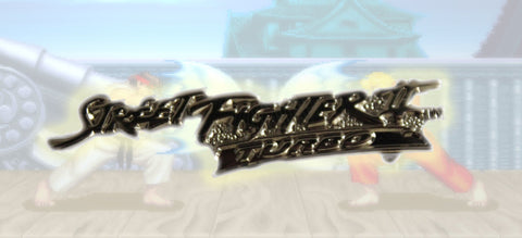 Street Fighter II 2 Turbo Edition Pin Badge-Cool Spot's Gaming Emporium-Cool Spot Gaming