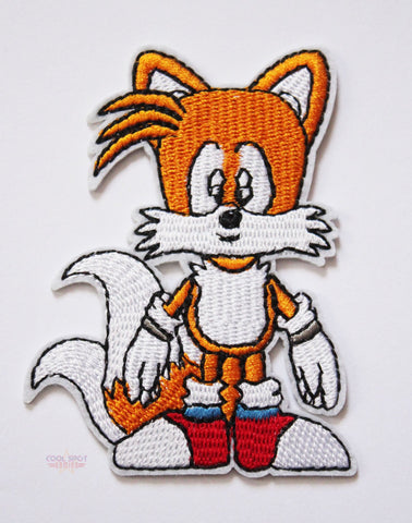 Tails Embroidery Patch-Embroidery Patch-Cool Spot's Gaming Emporium-Cool Spot Gaming